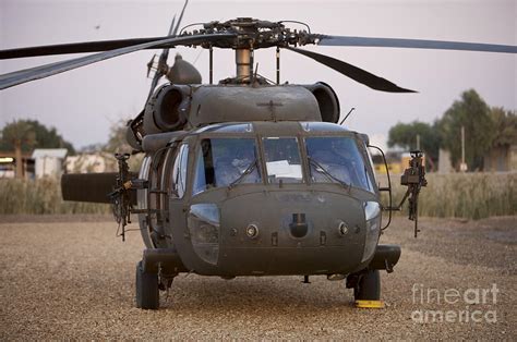 A Uh 60l Black Hawk With Twin M240g Photograph By Terry Moore Fine