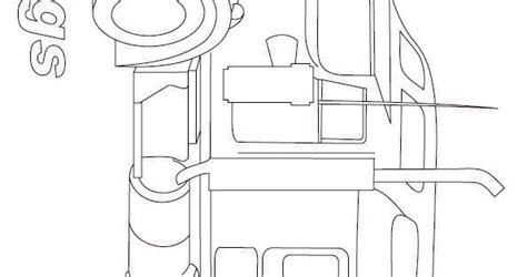 Semi trucks are used to haul things long distances. Big Rig Trucks Coloring Pages | painting | Pinterest