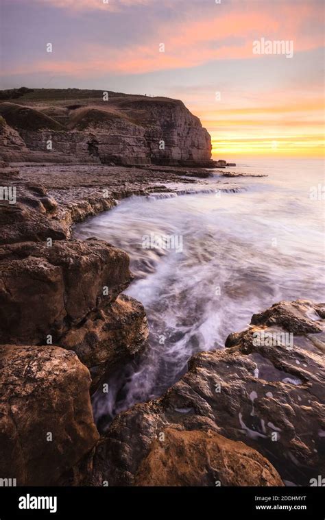 The Purbeck Coast Dorset Stock Photo Alamy