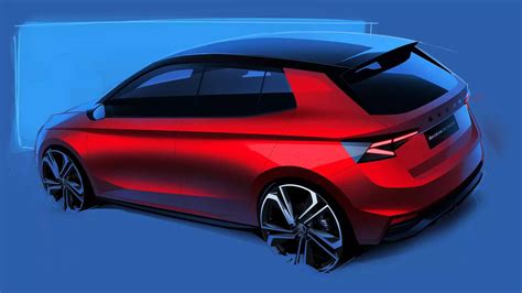 New Teaser Of 2022 Skoda Fabia Monte Carlo Released New Model Cars