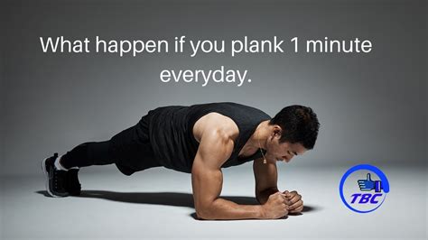 What Happens If You Plank 1 Minute Everyday Youtube