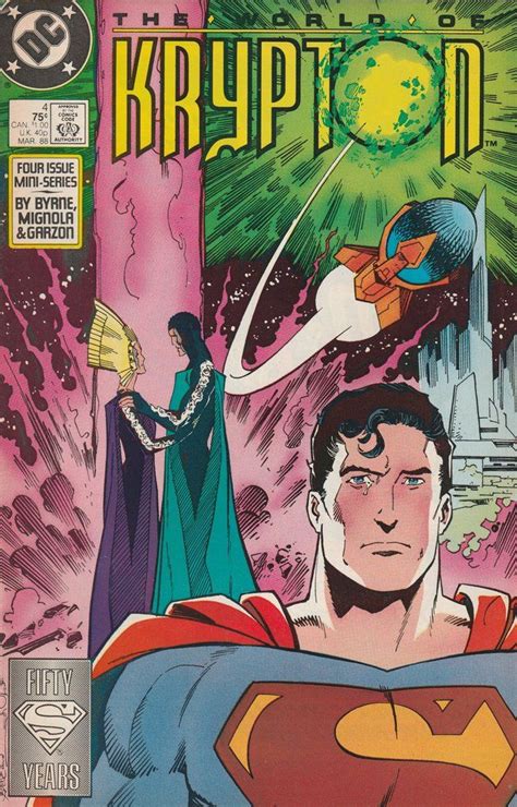 The World Of Krypton 4 Dc Comics Vol 2 Batman Comic Art Superman