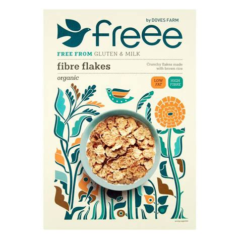 Buy Freee By Doves Farm Organic Fibre Flakes Cereal Gluten Free G