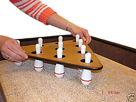 Sun Glo Shuffleboard Bowling Pins And Pinsetter Game Room Guys