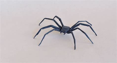 13 Incredibly Creepy Origami Spiders Spider Origami Insects Origami