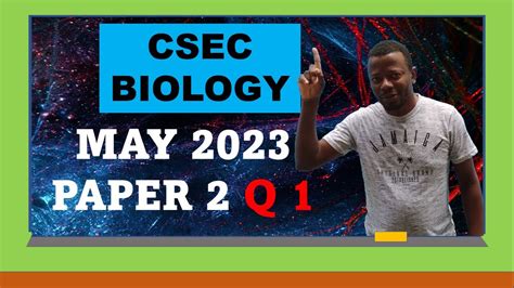 Csec Biology Paper 2 2023 Youtube