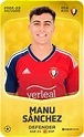 Limited card of Manu Sánchez - 2022-23 - Sorare