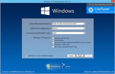 You need to use it together with an already installed directshow player such as windows media player. Windows 10 Transformation Pack 7.0 Free Download ...