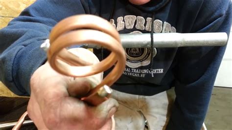 Hydro Forming Copper Coils Using Water How To Bend Tight Coils Of
