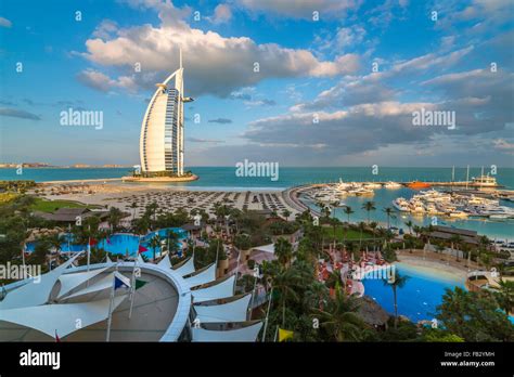 Jumeirah Beach Burj Al Arab Hotel Dubai United Arab Emirates Middle