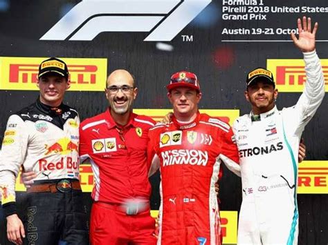 United States Grand Prix Lewis Hamilton Waits For F1 Title As Kimi