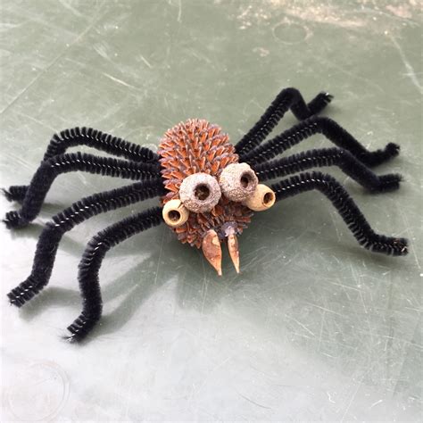 Spooky Halloween Spider Nature Crafts For Kids