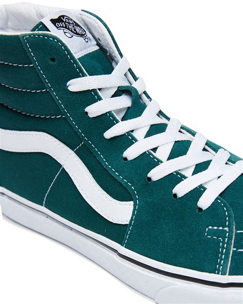 Vans Mens Sk8 Hi Shoe Bistro Green Surfstitch