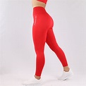 Red Essential High Waisted Gym Leggings – Prix Workout