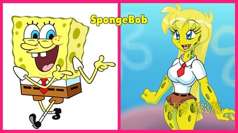 Spongebob Squarepants Characters Gender Swap Tupviral Youtube