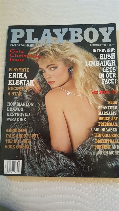 Playboy December Playmate Erika Eleniak Naked Nude Centerfold Hot Sex Picture