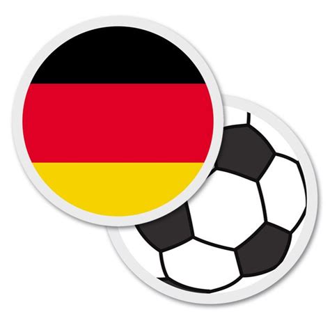 Fußball ist die in deutschland mit abstand beliebteste sportart. Fußball Bierdeckel "Deutschland" - Cartingo