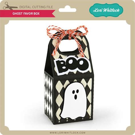 Ghost Favor Box Halloween Treat Boxes Favor Boxes Fall Paper Crafts
