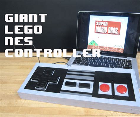 Giant Lego Nes Controller 15 Steps With Pictures