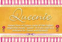 What is the meaning of lilibeth? Queenie Name Meaning - Queenie name Origin, Name Queenie, Meaning of the name Queenie, Baby Name ...