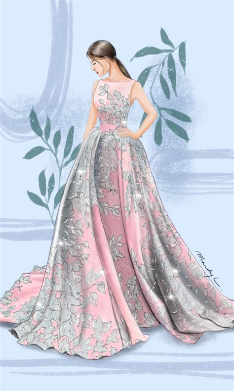 Illustrated By Draw A Story Fashion Illustration Sketches Dresses