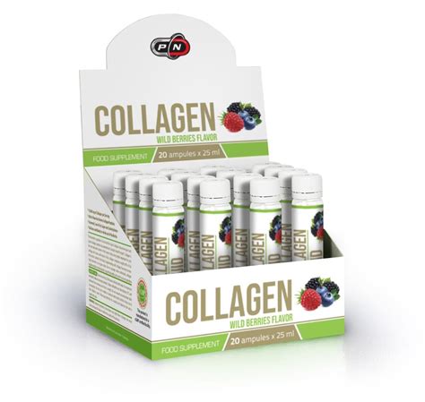 Течен колаген с аромат на горски плодове х25 мл Pure Nutrition