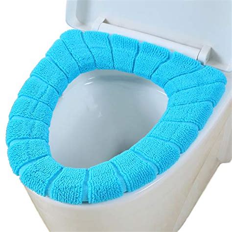 Warm N Comfy Soft Fabric Toilet Seat Cover Freeshelfs