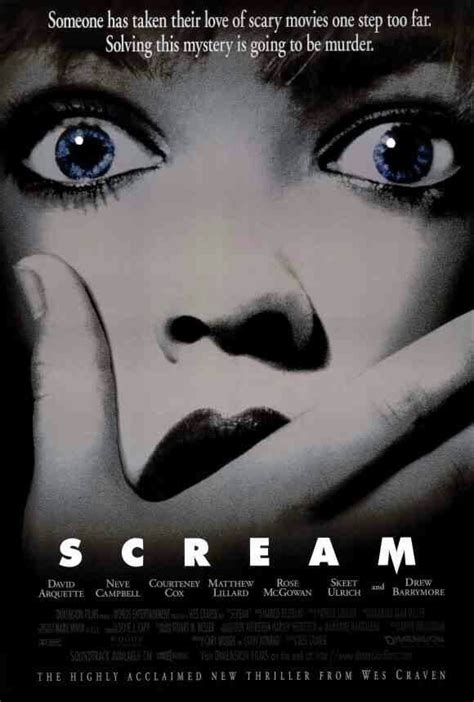 Classic Slasher Movie Scream Movie Scream Movie Poster Best Movie