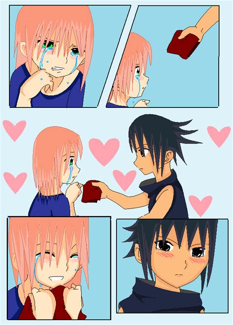 Sakura And Sasuke Comic By Uchiharingo On Deviantart