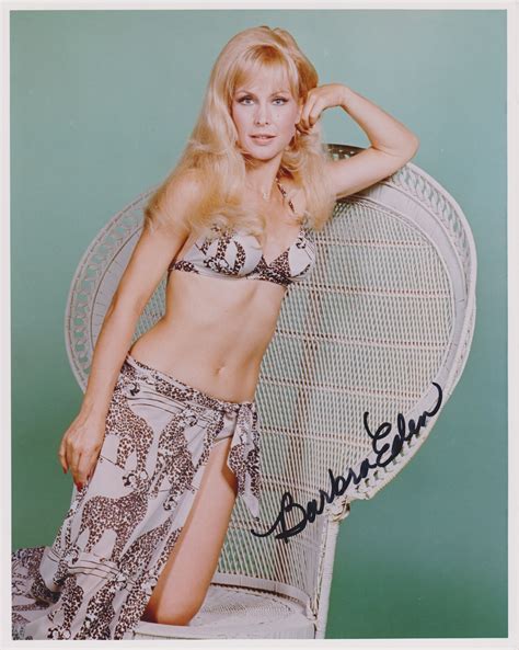 aacs autographs barbara eden autographed i dream of jeannie glossy 8x10 photo