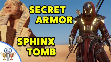 Assassin S Creed Origins Sphinx Secret Tomb How To Get Legendary