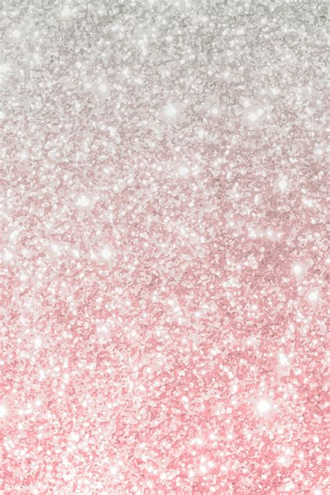 Pink And Silver Glittery Pattern Background Vector Premium Image By Rawpixel Com NingZk