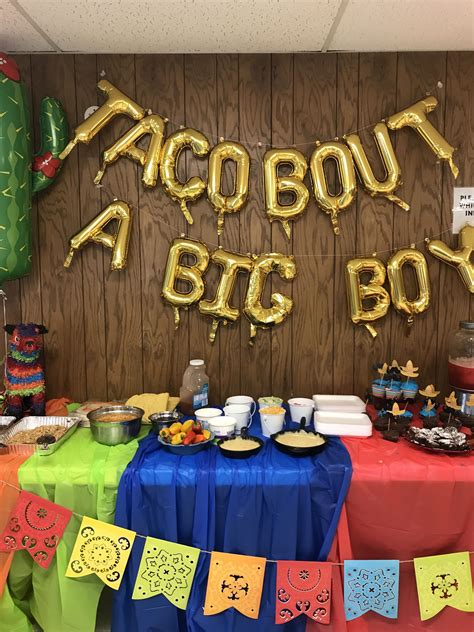 Taco Bout A Big Boy Fiesta Themed First Birthday Fiesta Birthday