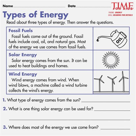 Grade 5 Science Electricity Worksheets