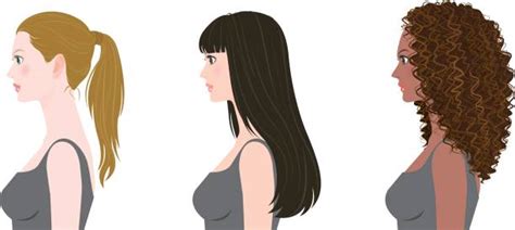 Straight Hair Illustrations Royalty Free Vector Graphics And Clip Art