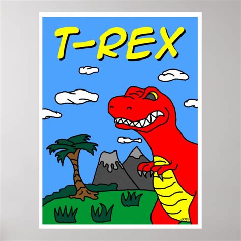 T Rex Poster 24x32 Roar Poster