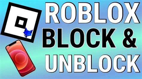 How To Block And Unblock Roblox Users On Mobile Android And Ios Youtube