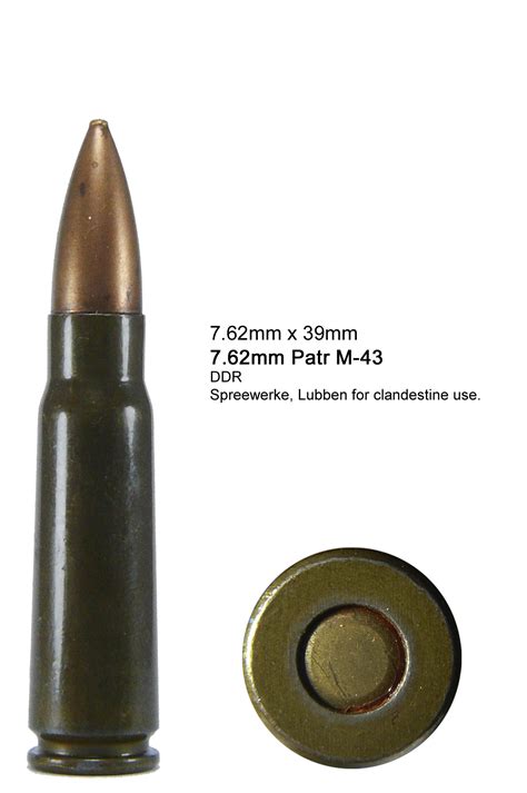 084 762mm X 39mm Military Cartridges