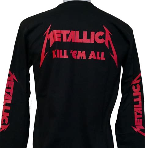 metallica long sleeved t shirt kill ´em all size xxl roxxbkk