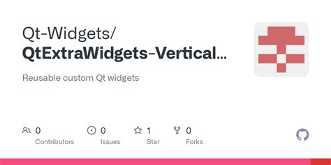 Github Qt Widgetsqtextrawidgets Vertical Horizontal Line Button