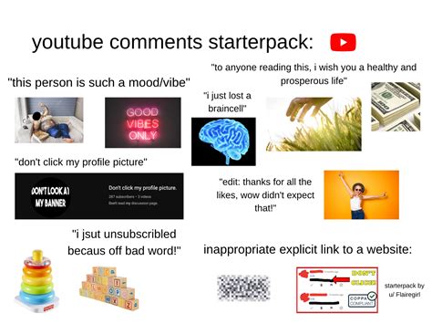 Youtube Comments Section Starter Pack Rstarterpacks Starter Packs