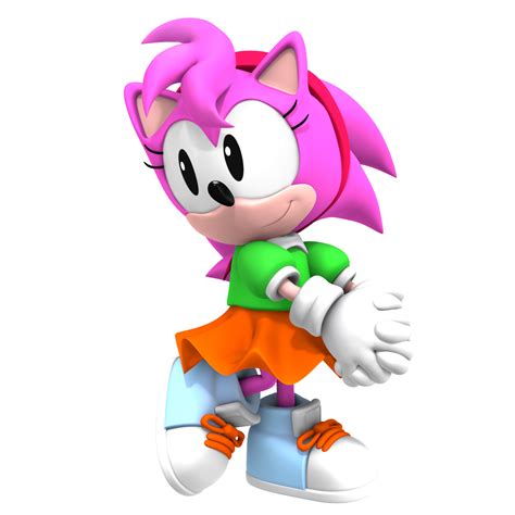 Classic Amy Rose~ Rosy The Rascal Hedgehog Art Amy Rose