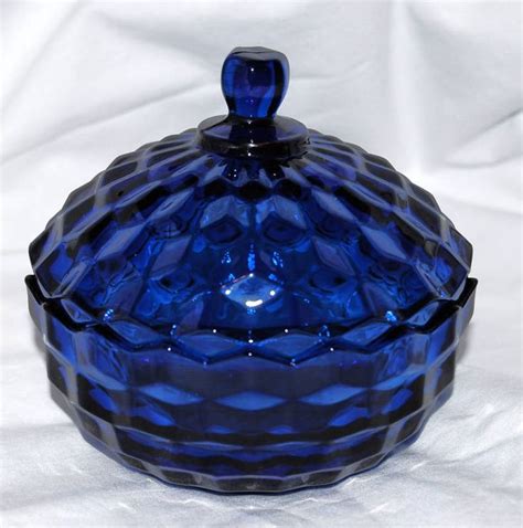 American Fostoria Cobalt Blue Blue Glass Cobalt Blue Blue Glassware