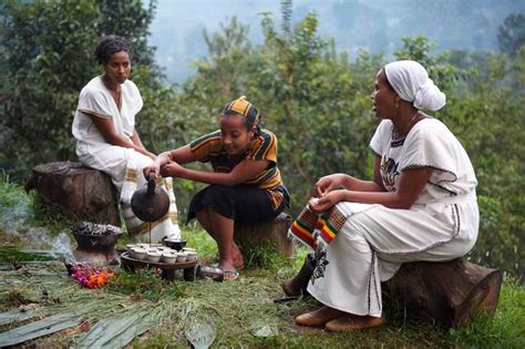 The Coffee Ceremony Of Ethiopia And Eritrea — Bino And Fino African