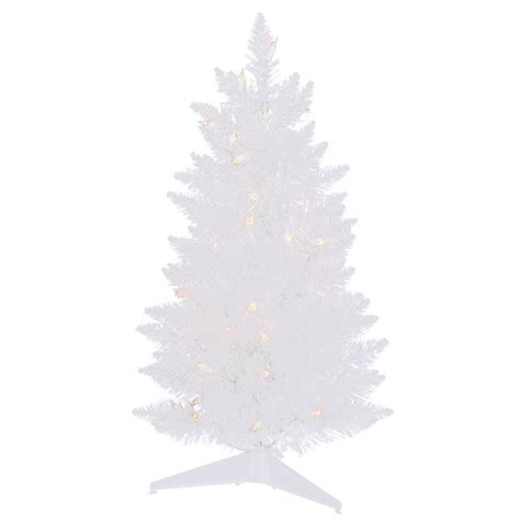 Vickerman 30 Sparkle White Spruce Pencil Artificial Christmas Tree
