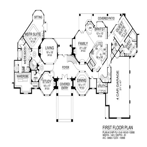 Stunning Luxury House Plan 9452 5 Bedrooms And 6 Baths The House