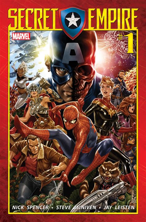 Marvel Now 2017 Spoilers: Marvel Comics Secret Empire Unveiled! Captain ...