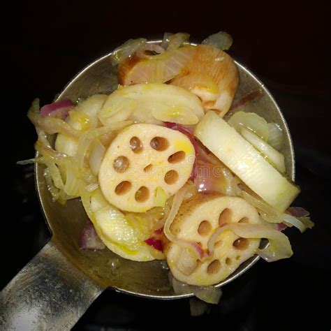 Lotus Stem Dish Stock Image Image Of Kashmiri Food 137073517