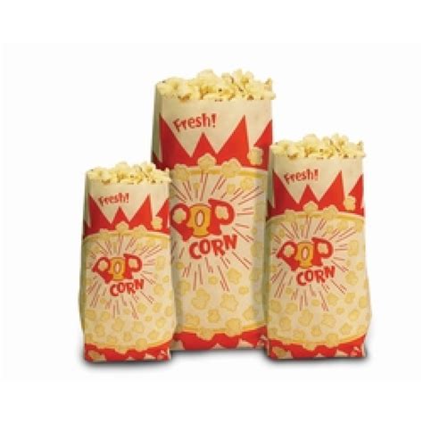 Popcorn Bags 1 Oz X 10x1000pcs 10000