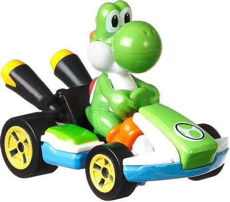 Hot Wheels Mario Kart Yoshi Standard Kart